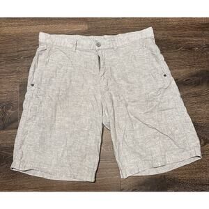 Patagonia Light Gray Flat Front Shorts
